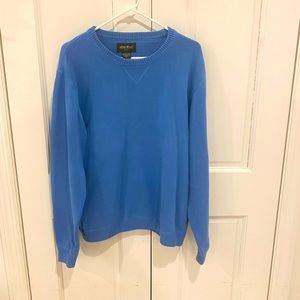 Eddie Bauer mens large sweater - skyblue